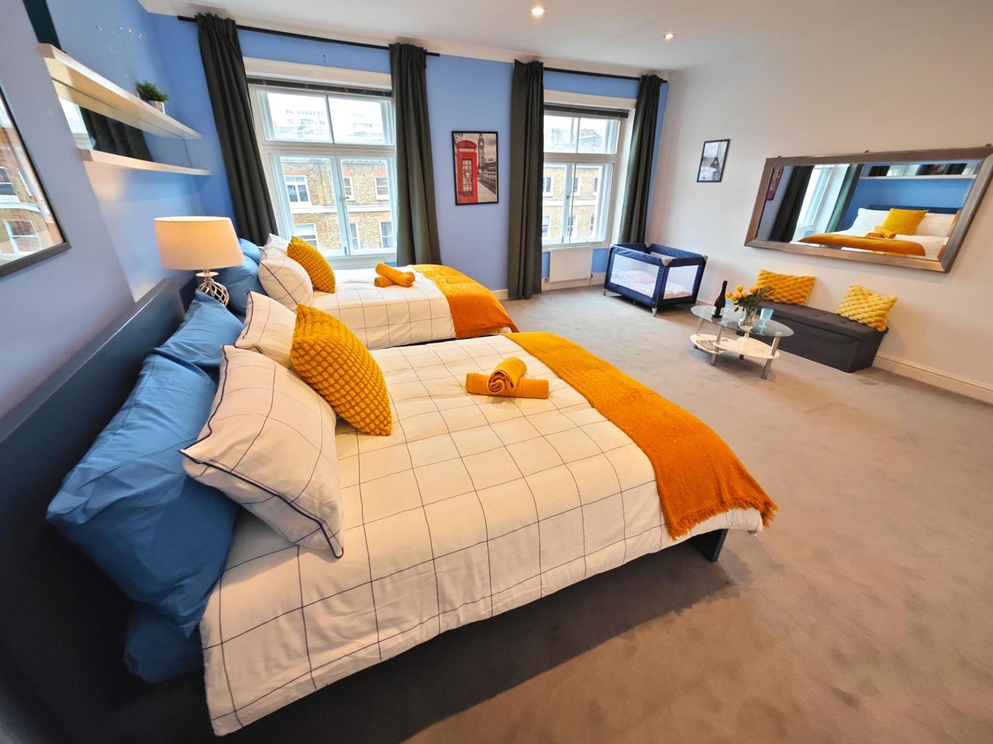 Luxury 3-bed Flat - 1 Min From Baker Street Station