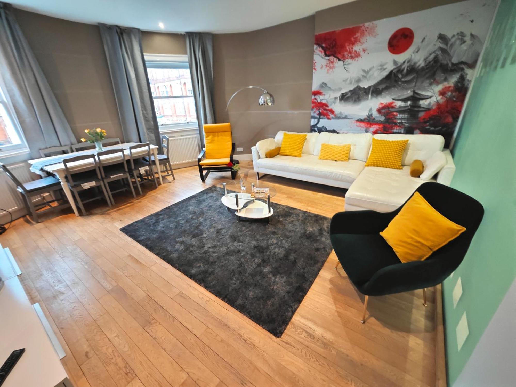 Luxury 3-bed Flat - 1 Min From Baker Street Station